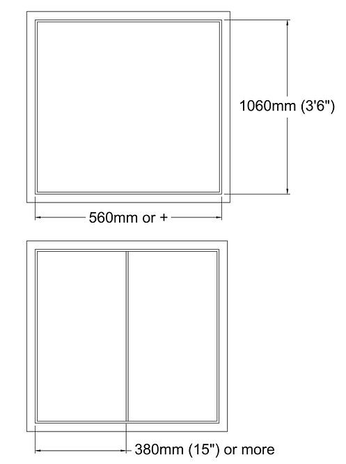 Egress Window Minimum Sizing