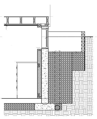 Emergency Egress Window Section for Permit Plans