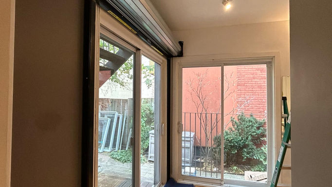 Roller Fire Shutter for patio door