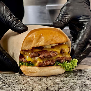 Menu Double Cheese-Burger