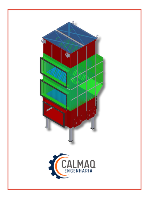Trocador de Calor para Recuperação de Energia - Calmaq Engenharia