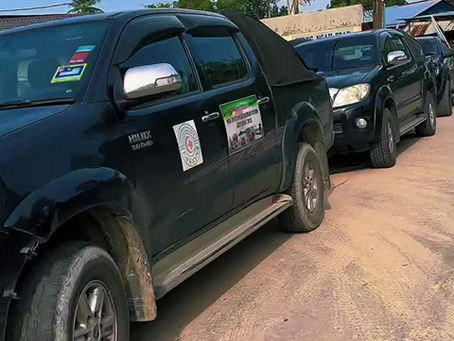 35 BUAH 4X4 DARI PERANTAU KELANTAN AGIHKAN BANTUAN BANJIR