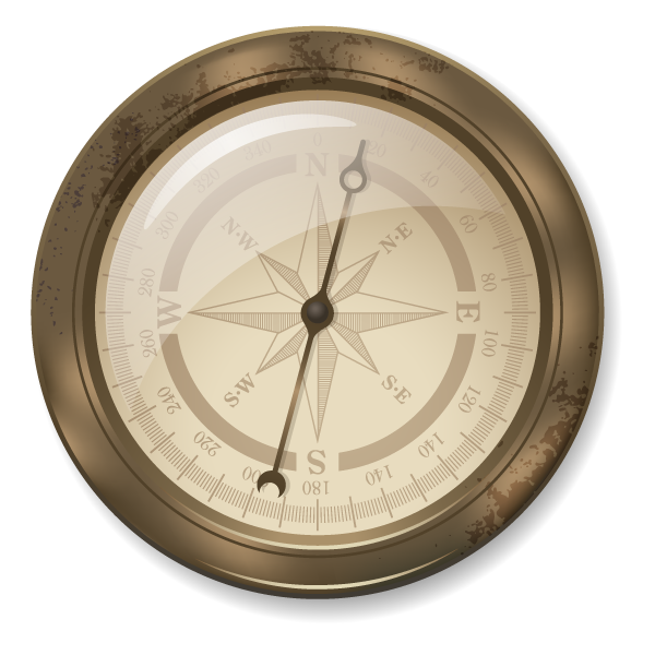 Vintage Compass Illustration