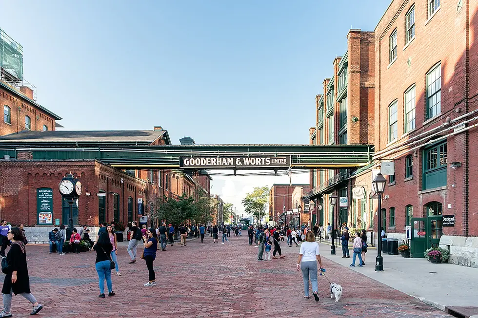 Blade Air Case Study: Toronto Distillery District