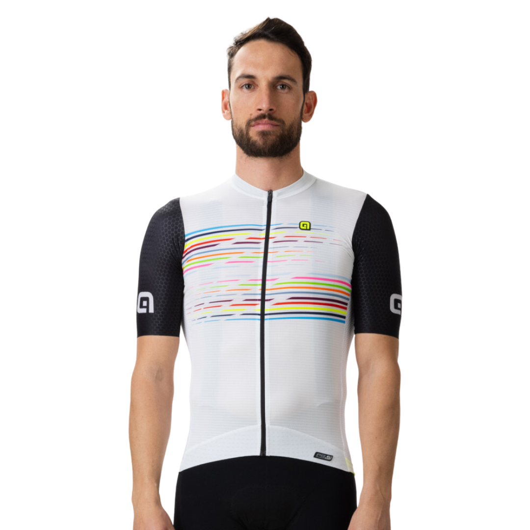 MAILLOT HOMBRE CICLISMO | PR-S LOGO BLANCO | ALE CYCLING