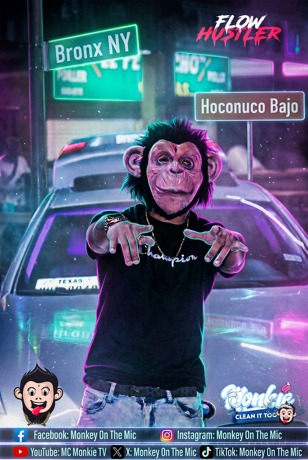 Monkey On The Mic