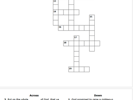 New Activity: Fun with the sermon “Standing on the Promise”12.14.2025