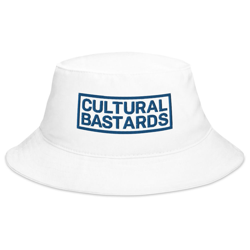 Cultural Bastards Bucket Hat Blue Logo