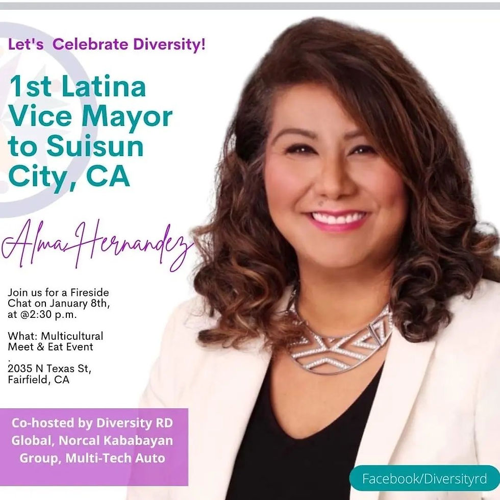 Celebrated as First Latina Vice Mayor