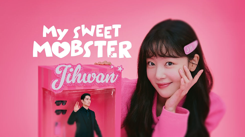 My Sweet Mobster poster with Um Tae Goo and Han Sun Hwa.
