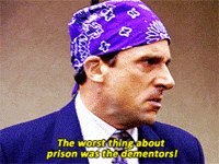 I felt a little like Prison Mike.