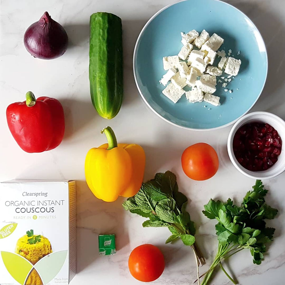 Rainbow Couscous Recipe