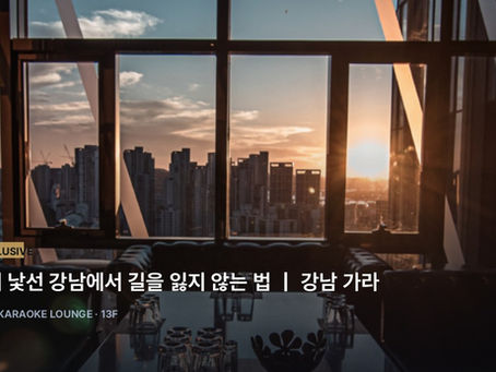 새벽 3시 낯선 강남에서 길을 잃지 않는 법 | 강남 가라오케 14층 파노라마 시티뷰와 함께하는 쾌적한 심야 연장 모임