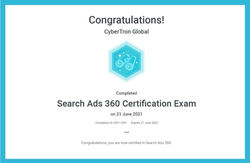 Google Ads - Search Ads 360 Certification