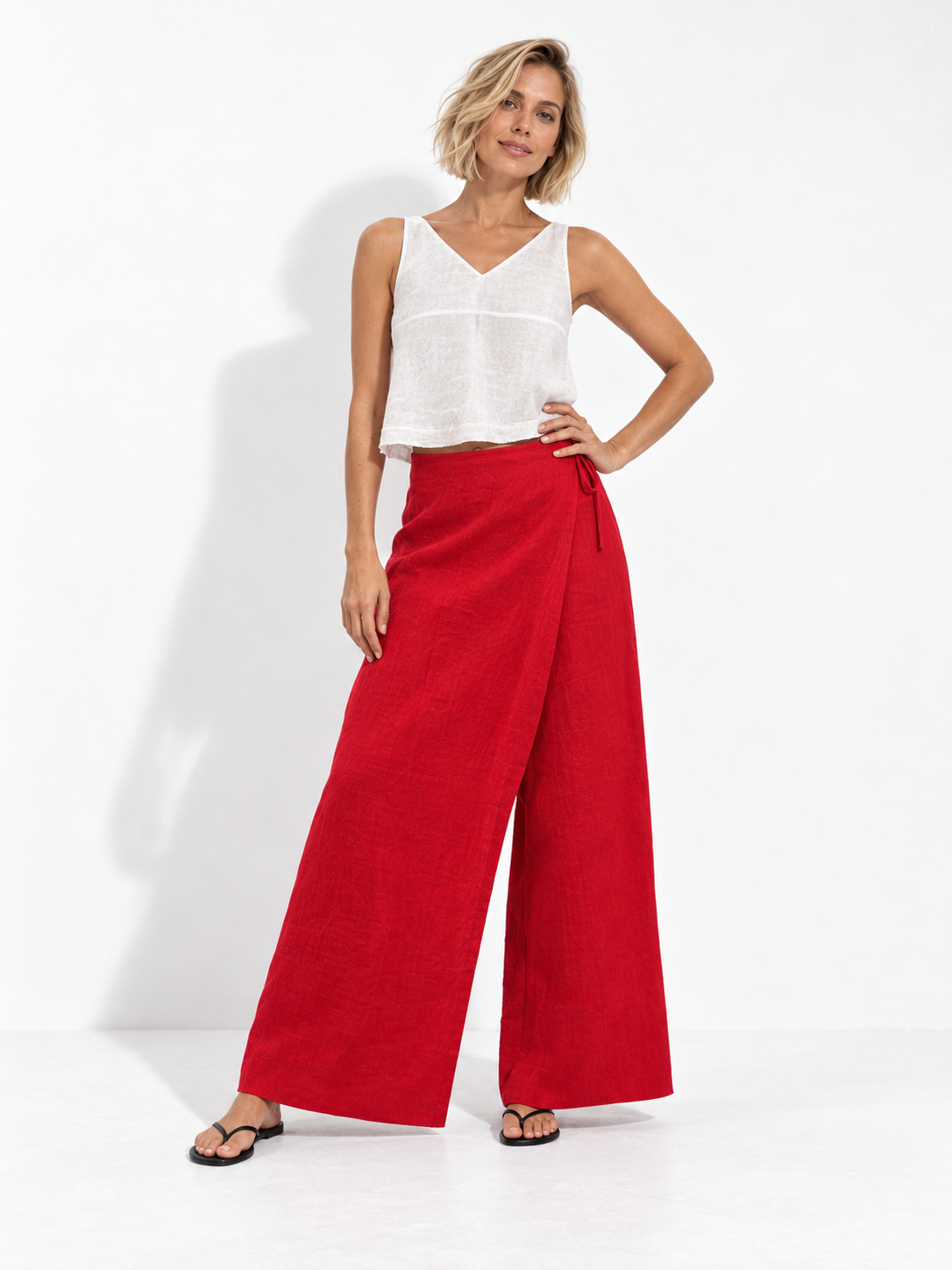 Falda Pantalón Bahia de Lino