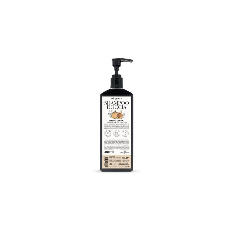 Doccia Shampoo Fico Davidea Linea Nera Ml.400 - inviolabile