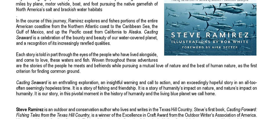 Casting Seaward to be Released on April 1st, 2023 - Now Available for Pre-Order!