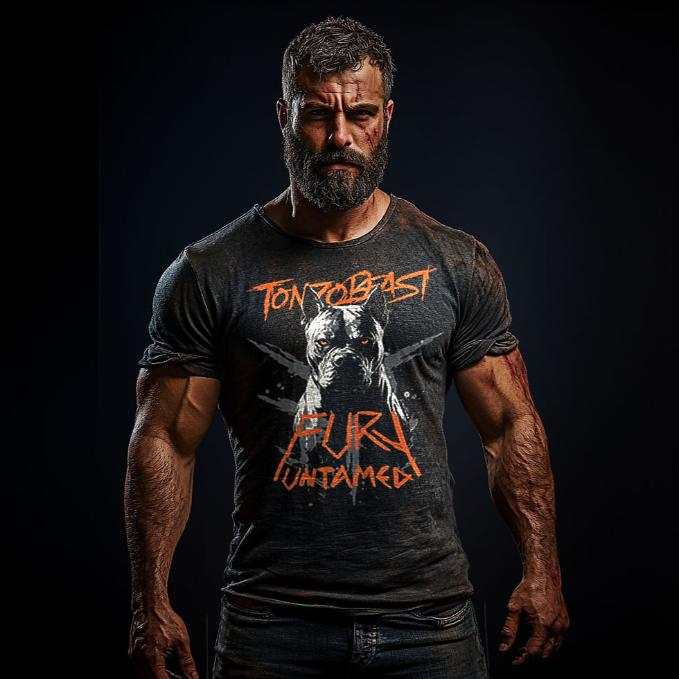 Thumbnail: Fury Untamed Black Tee | Tonzobeast Original