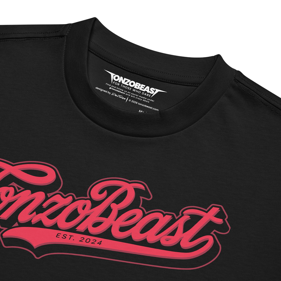 Thumbnail: MAIN CHARACTER Black Box Tee | Tonzobeast Originals | Cotton Heritage MC1087