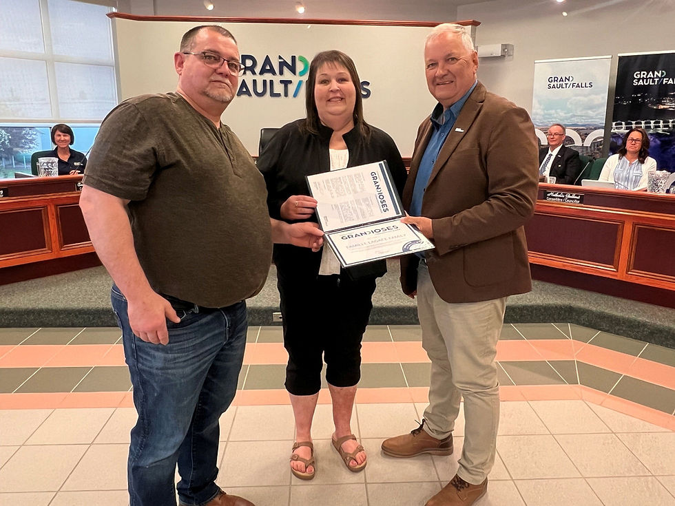 Grandioses communautaires- Grand-Sault, La Famille Lagace