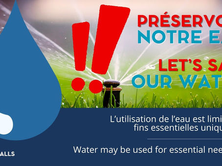 Water Restrictions – Essential Use Only