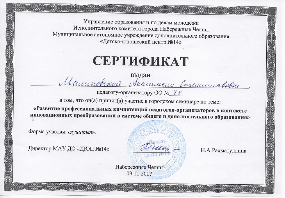 Серт.Малиновская_педагог_организатор 001