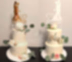 ouble Sided Wedding Cake