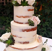 Naked Wedding Cake