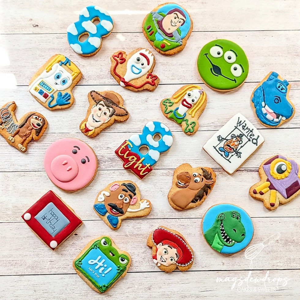 Toy Story 5 Iced Cookies