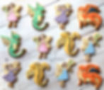 Fairy Princesses & Dragons Iced Cookies