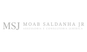 Iniciais MSJ relacionadas ao nome do fundador Moab Saldanha Junior
