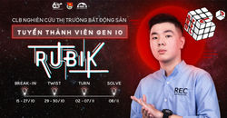 RUBIK | Tuyển thành viên Gen X