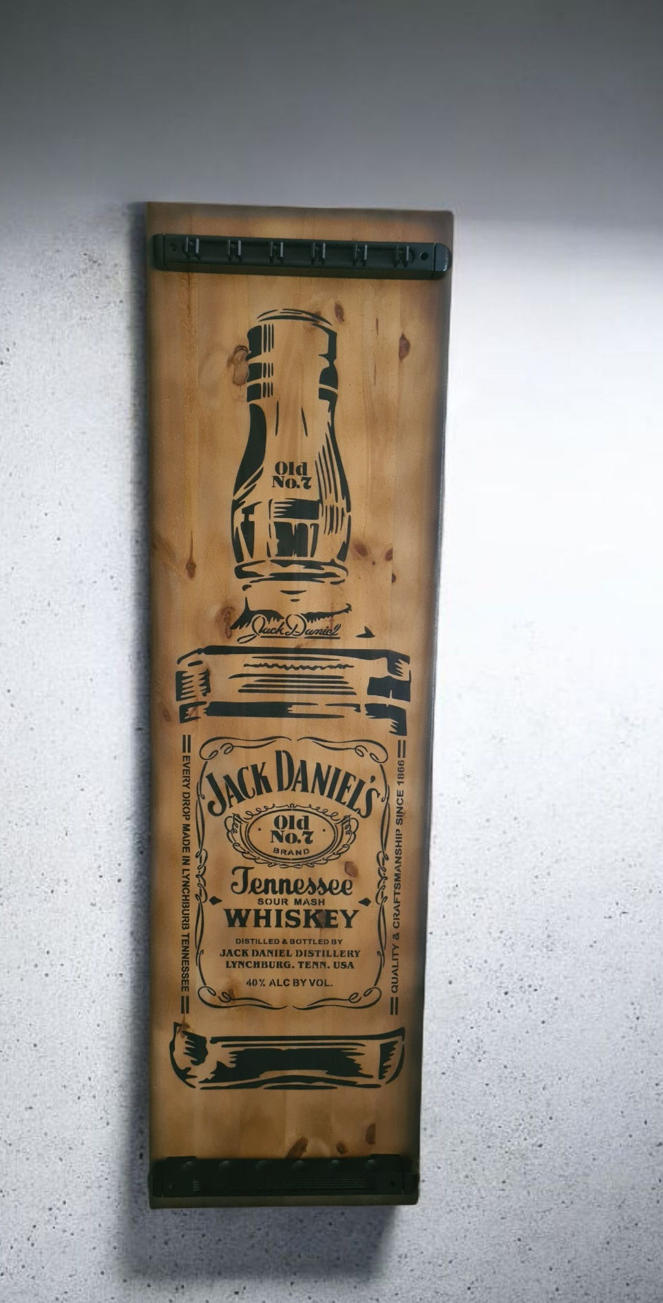Miniature : Support queue de billard bouteille Jack 