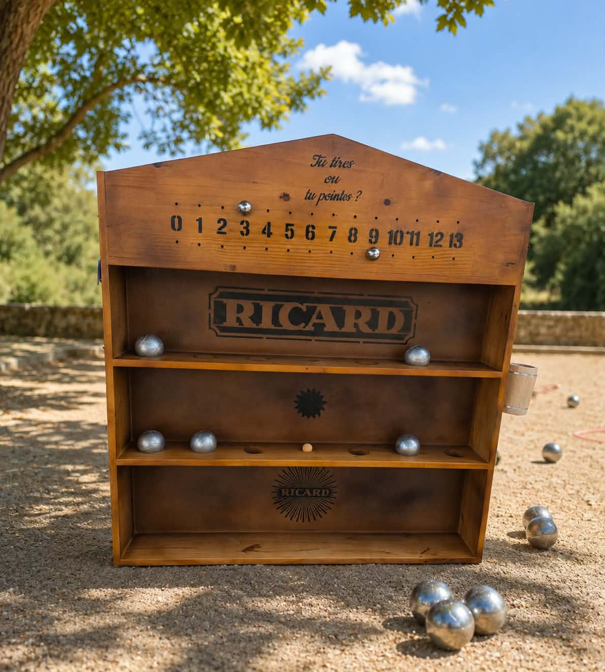 Bar a pétanque ricard