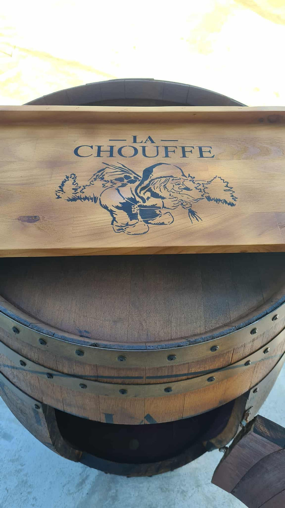 Miniature : Tonneau Bar La chouffe 