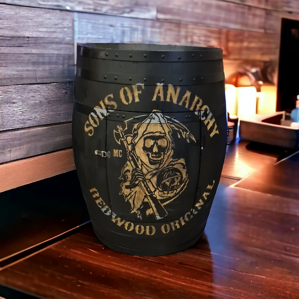 Tonneau Bar Gravé Son of anarchy