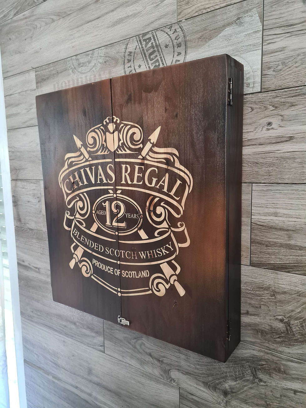 Miniature : Armoire jeu de fléchette Chivas Regal 
