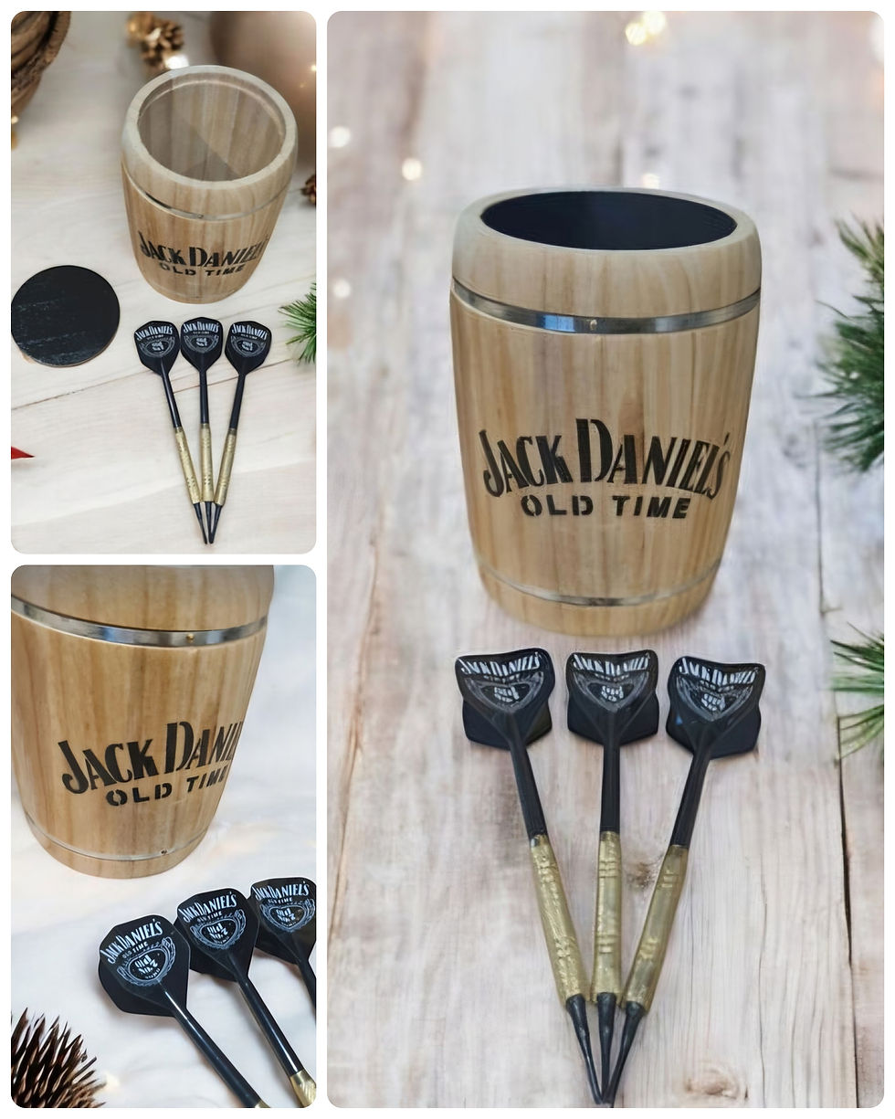 Miniature : Fléchettes Jack + tonneau 