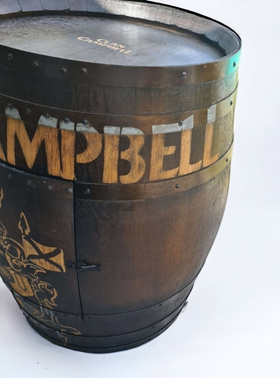 Miniature : Tonneau bar effet vieilli clan campbell 