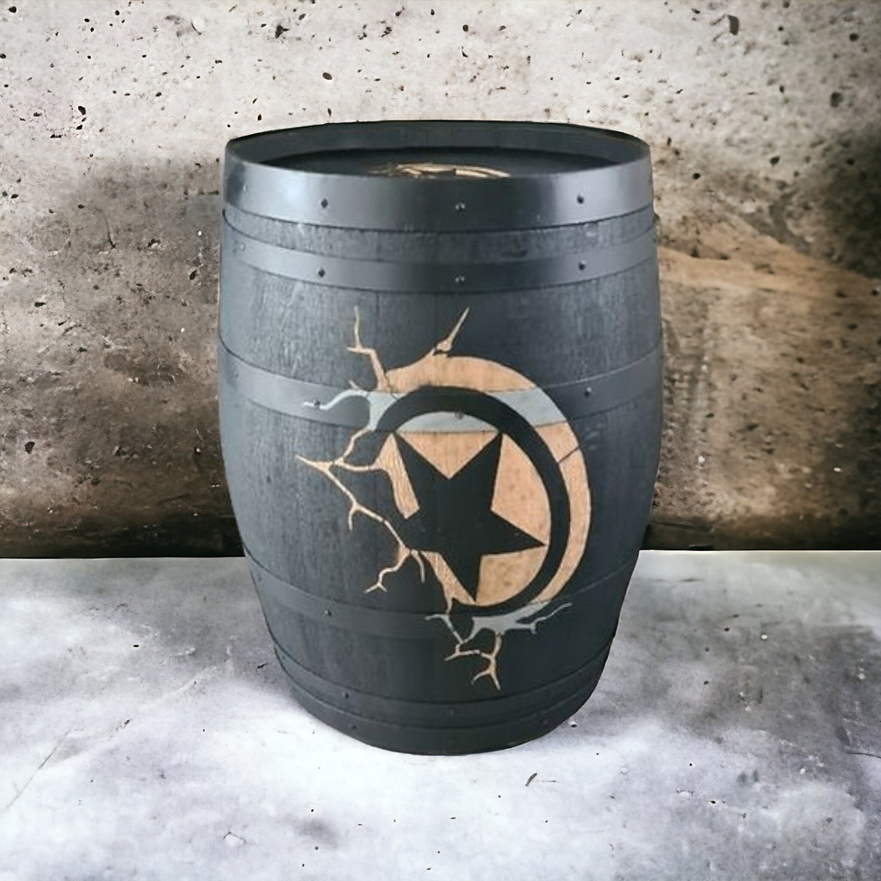 Miniature : Tonneau bar captain america marvel