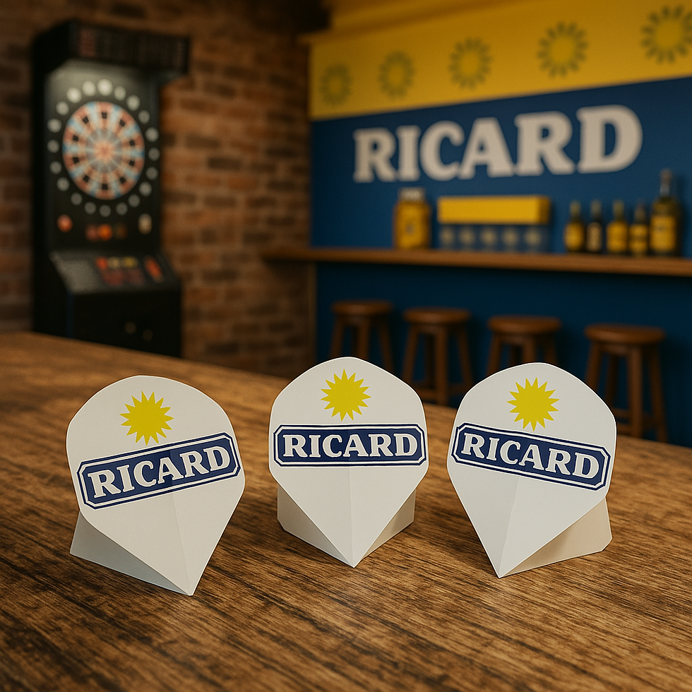 3 Ailettes ricard 