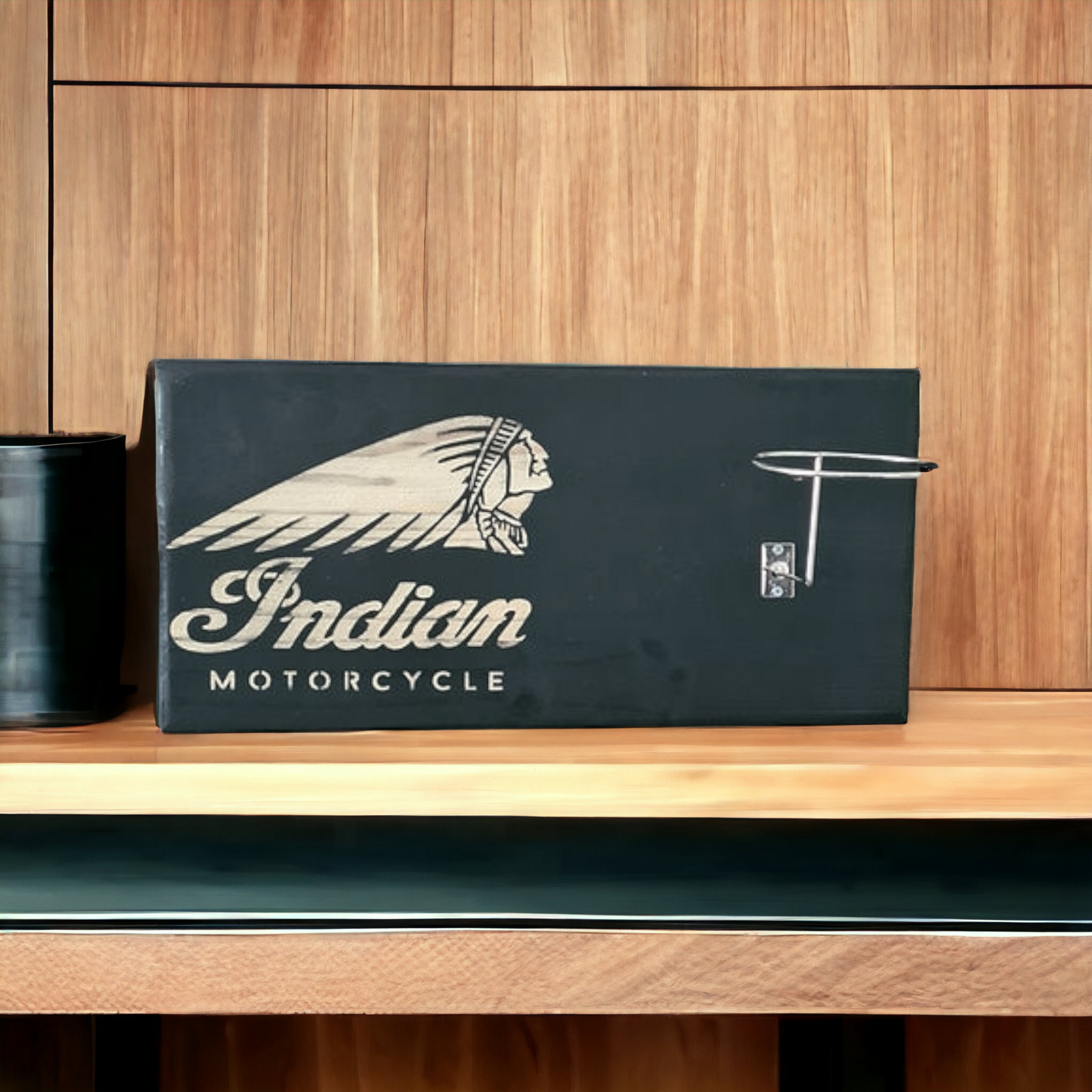 Support de casque moto  Indian