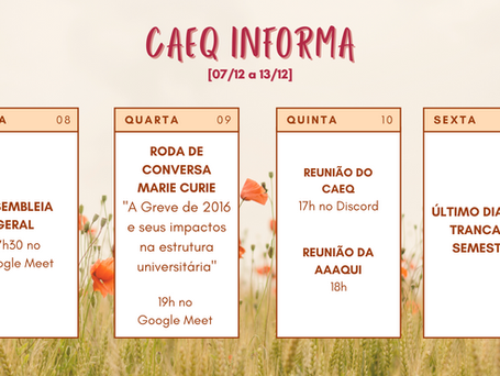 [07/12 - 12/12] CAEQ Informa 