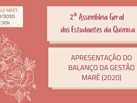 2 ª Assembleia Geral dos Estudantes da Química