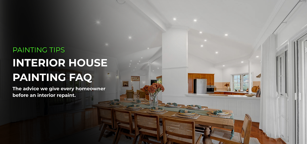 Interior Painting FAQS