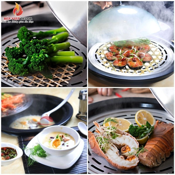 Nồi hấp thủy nhiệt giữ trọn vị