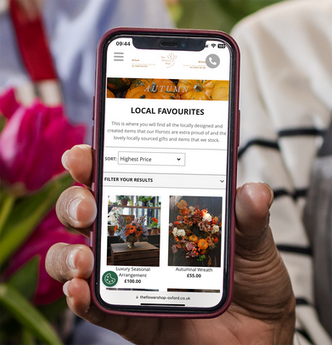 Stunning high performance florist websites