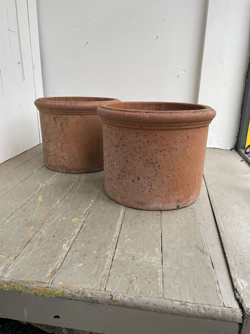 Thumbnail: Pair Large Italian Terracotta Pots