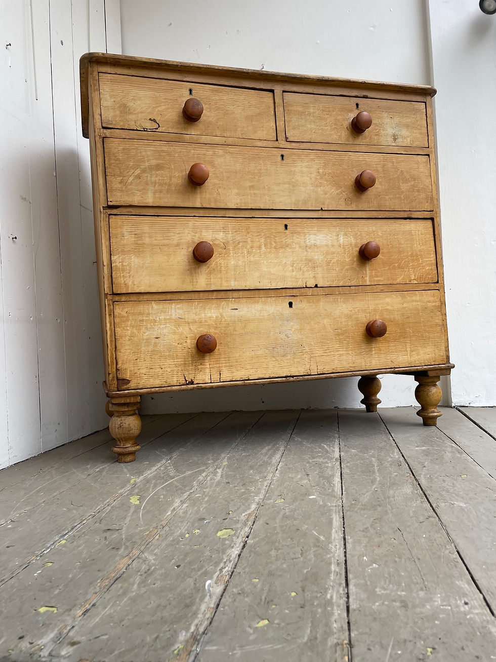 Thumbnail: Pine Chest of Drawers