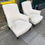 Thumbnail: Pair of French arm chairs c1890